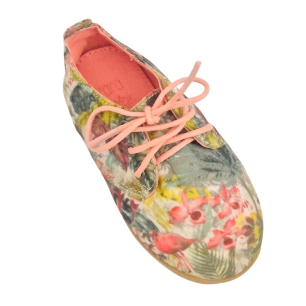BABY ZARA • Floral Derby Met Bluchers Walkers Shoes - Picture 6 of 11